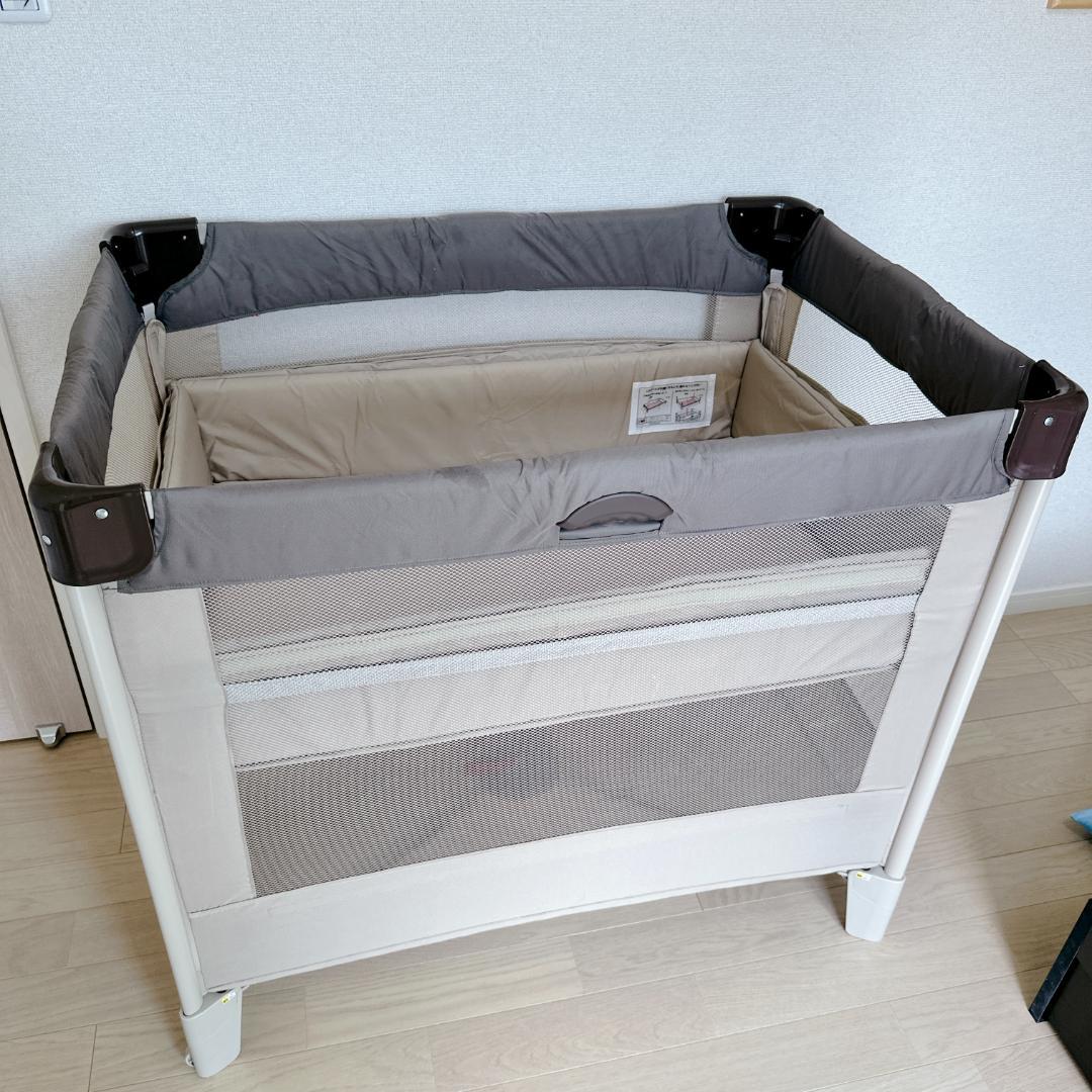 【美品】Aprica アップリカ ココネルエアー ベビーベッド