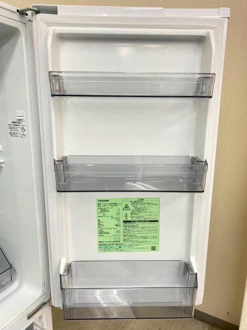 冷蔵庫 一人暮らし TOSHIBA 170L 2022年製 極上美品 A18c