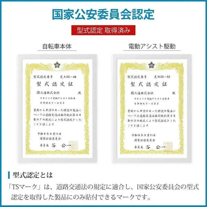 【過去最大割引！ 】電動アシスト自転車 ERWAY A02 ゴールド