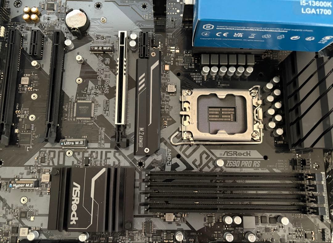 intel 13600k asrock z690 pro rs まとめ売り