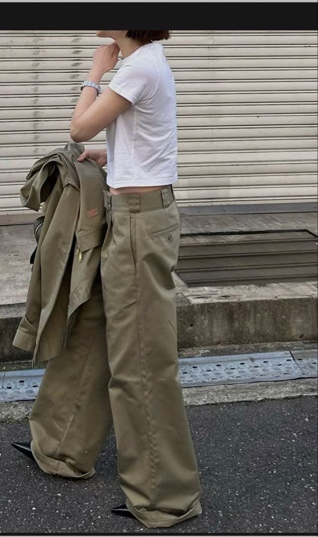 ok.soon×dickies コラボチノ