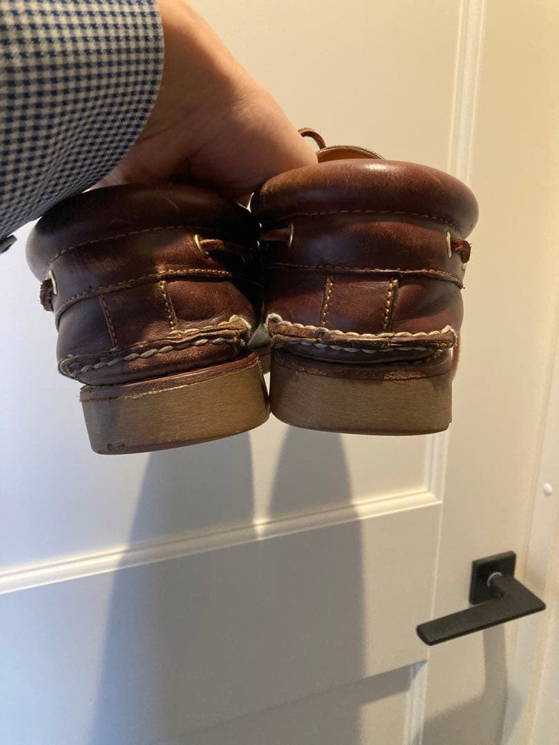 Timberland デッキシューズ 27.5cm 3eye ブラウン　モカシン