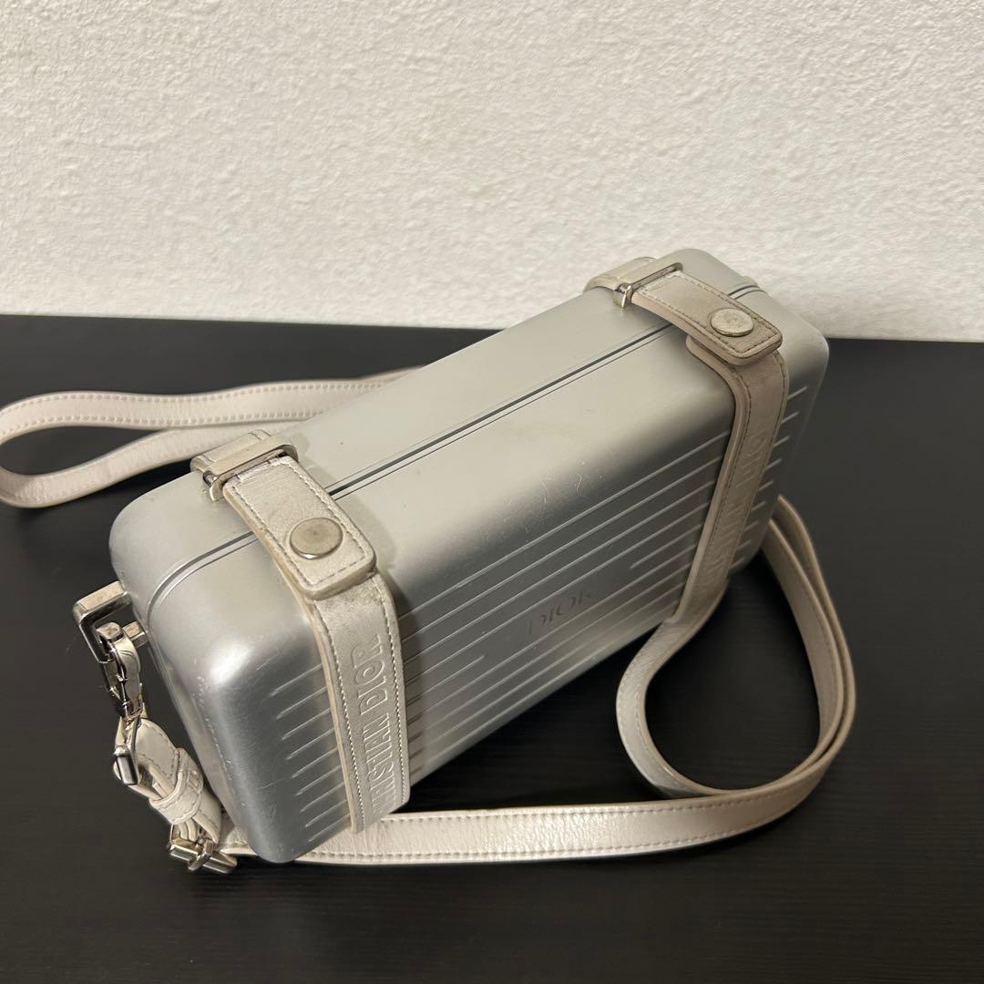 RIMOWA DIOR リモワ ディオール ショルダーバッグ アルミ