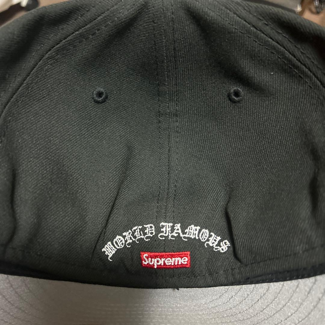 Supreme 59FIFTY キャップ 黒 7 3/8