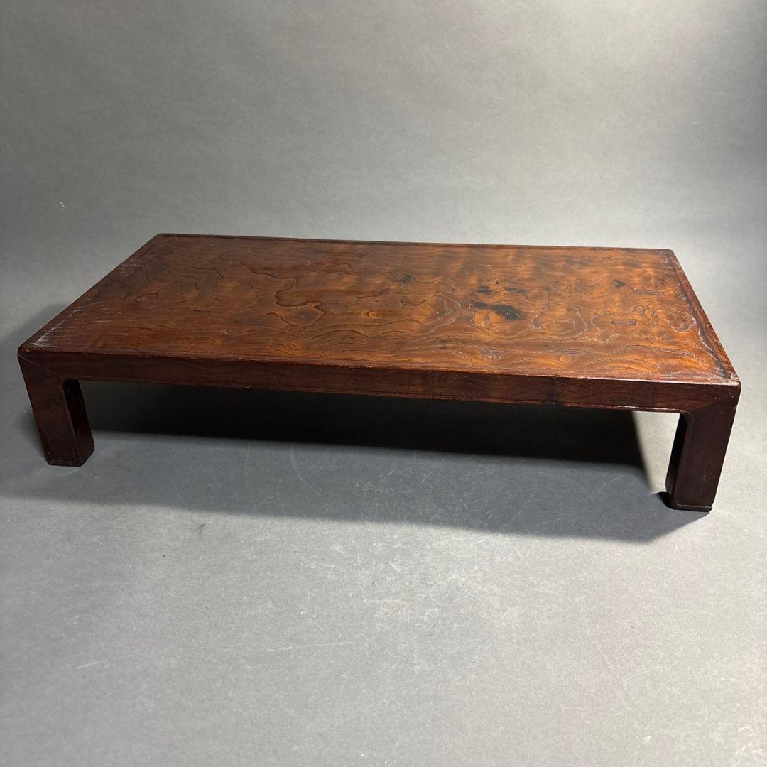 雪山作　台　木製