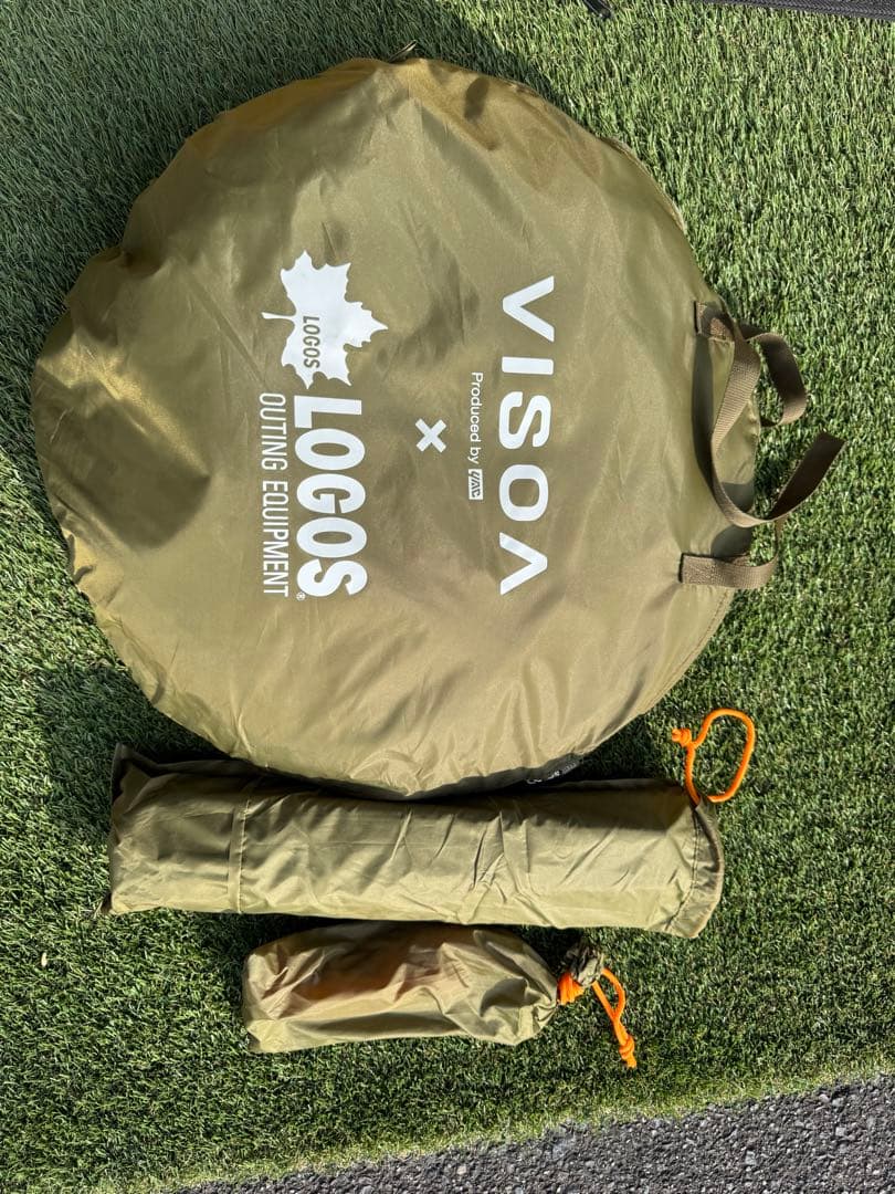 値下げ【〜5/5まで】未使用品　VISOA x LOGOS カージョイントタープ