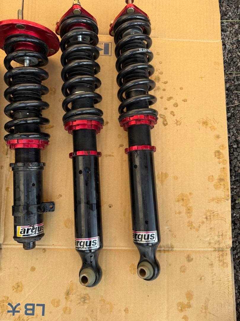 カッツオ　210系クラウン4wd 車高調argus