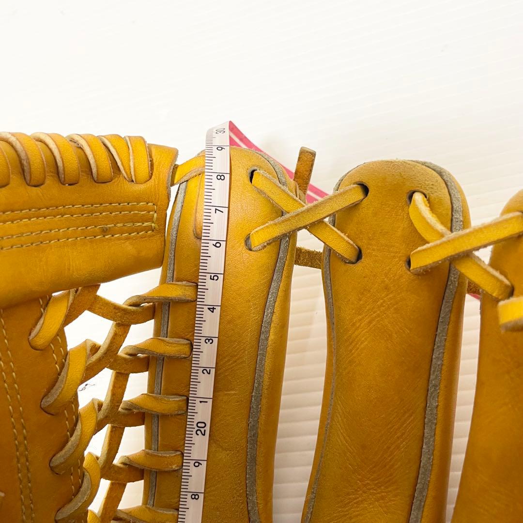 【型抜群】ミズノプロ 即戦力 美品 硬式 内野手用グローブ 良型