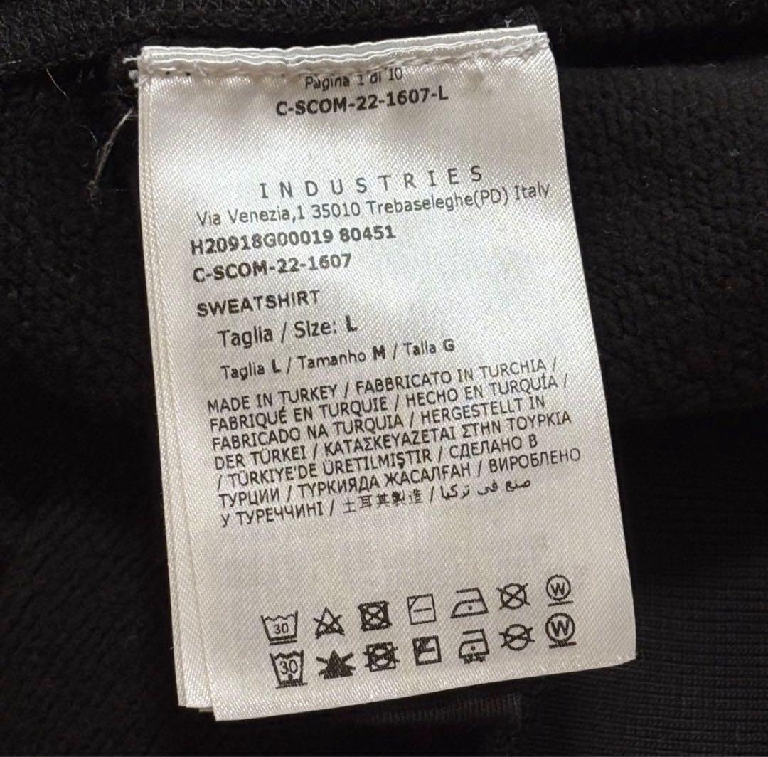 ア*ル様 【美品】モンクレール スウェット トレーナー ブラック L