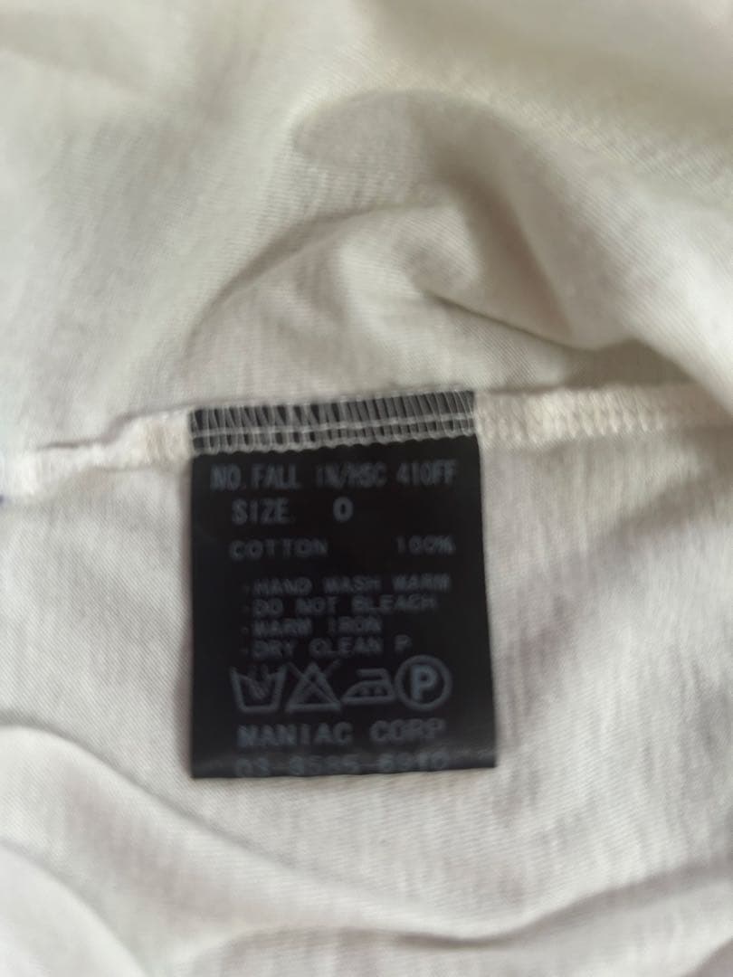 LGB MANIAC CORP. 拳銃プリント Tシャツ サイズ0