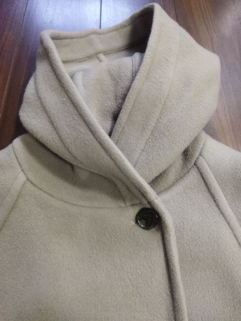 美品♪バビロン manteco社 イタリア ウールコート 38