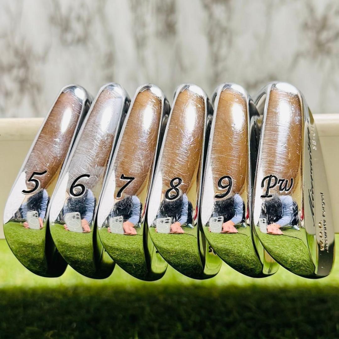 【激レア】三浦技研 ミウライズム SB-01 メンズアイアンセット 6本 S