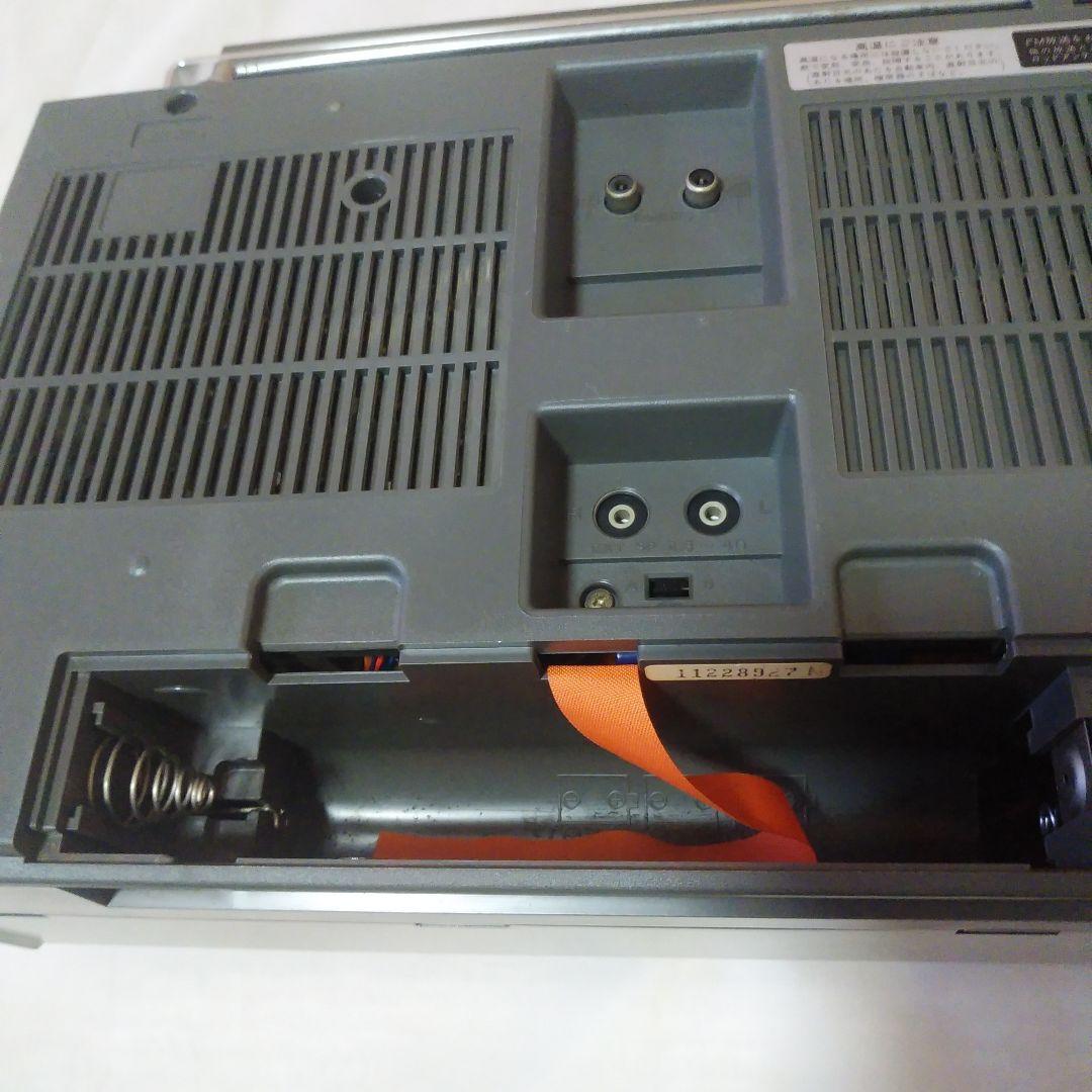 HITACHI、ラジカセ、TRKー7600、中古（本文よく読んで購入して下さい)