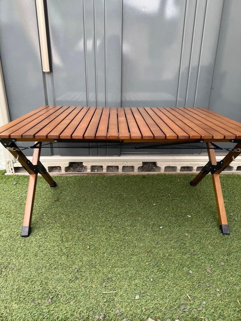 使用1回　WAQ　フォールディングウッドテーブル WAQ-FWT1