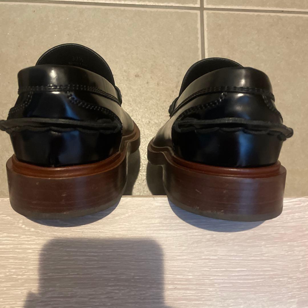 TOD'S ブラックローファー　37.5