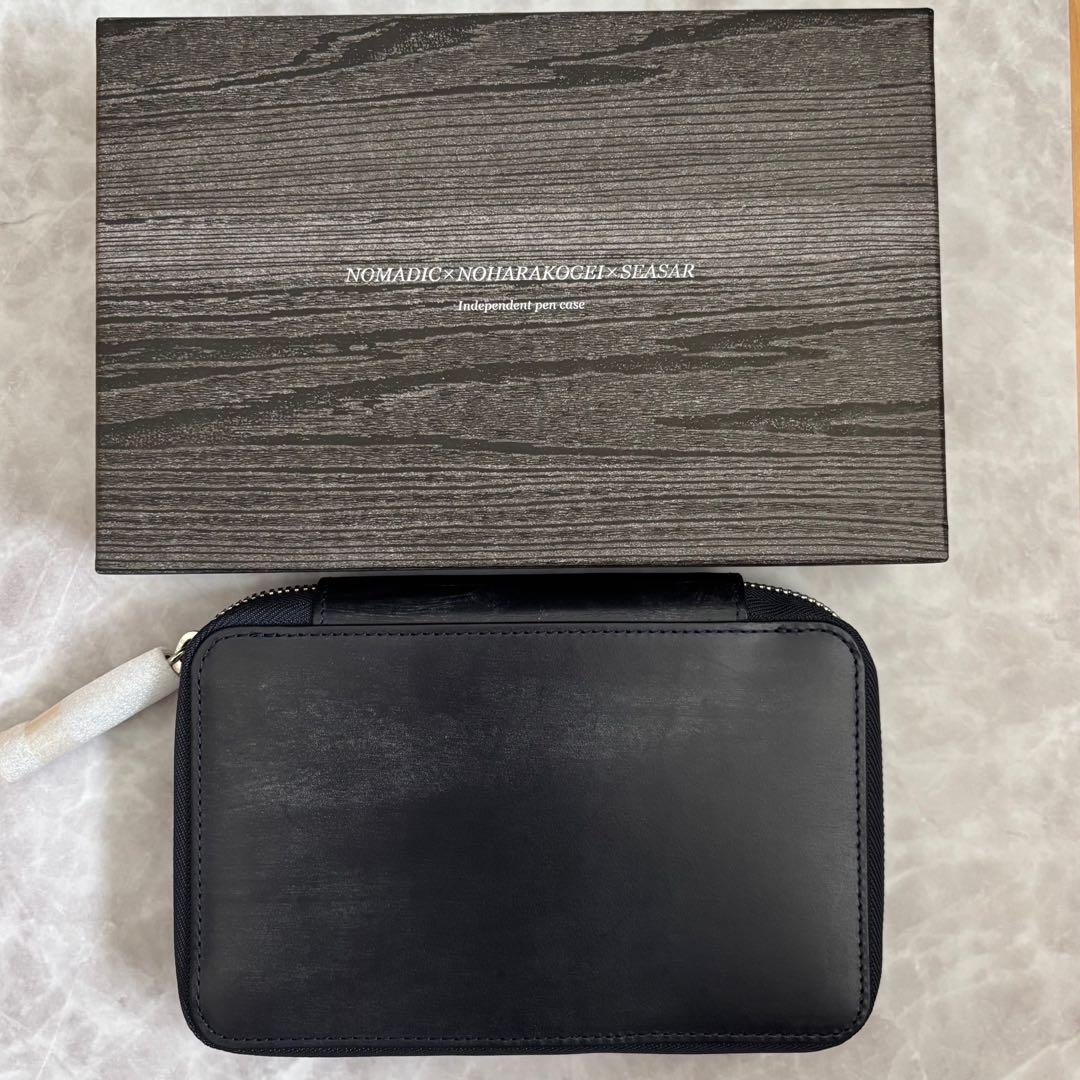NOMADIC 野原工芸 しーさー トリプルコラボ ペンケース ハカランダ