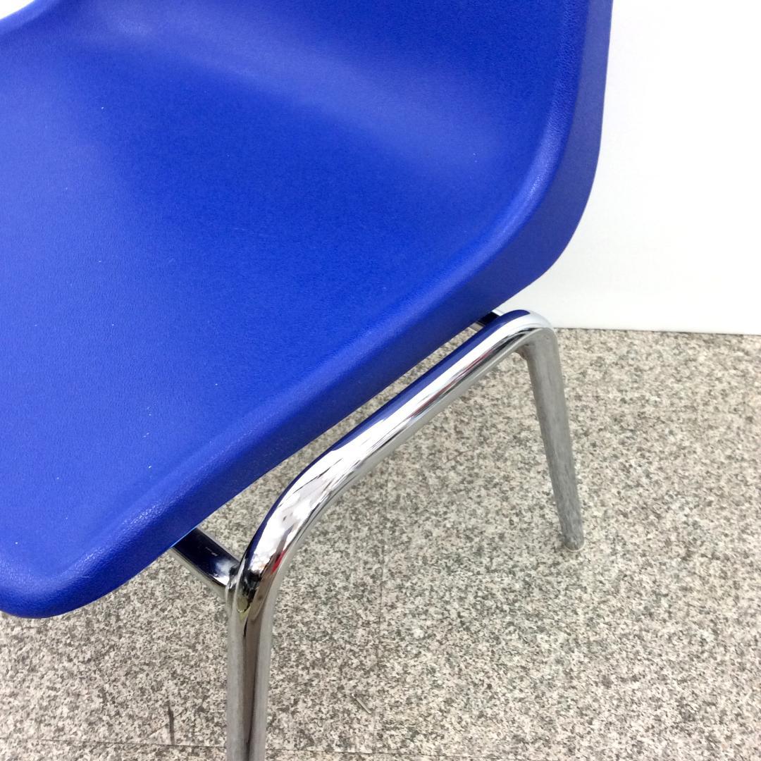 MOD ELENA スタッキングチェア ダイニングチェア ブルー ２