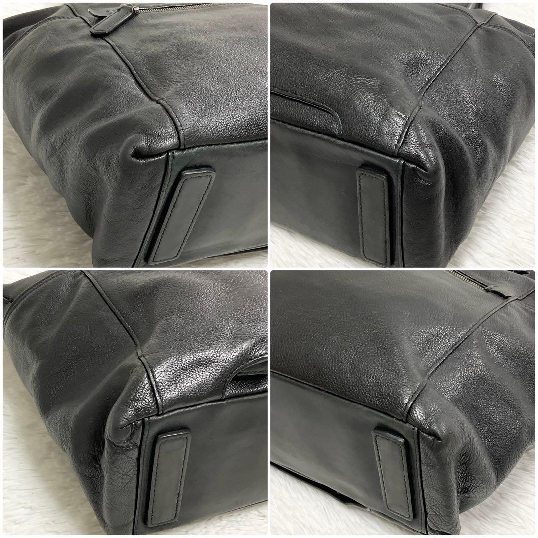 【希少品✨】トゥミ　トートバッグ　ビジネスバッグ　ビーコンヒル　オールレザー　黒