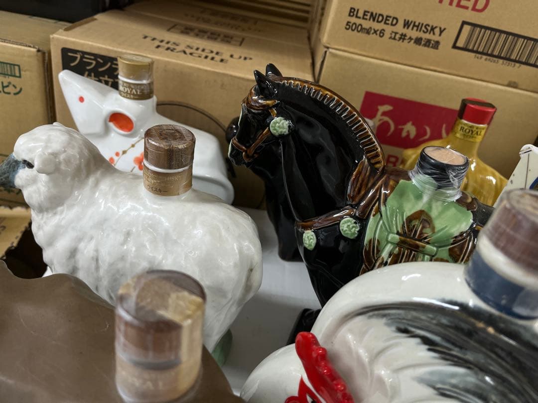 12生肖ウイスキーボトル それぞれセット12本