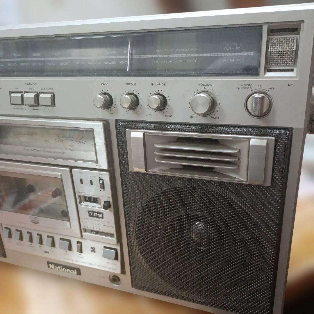 National/RX-5600ラジカセ FM/AMカセットデッキ