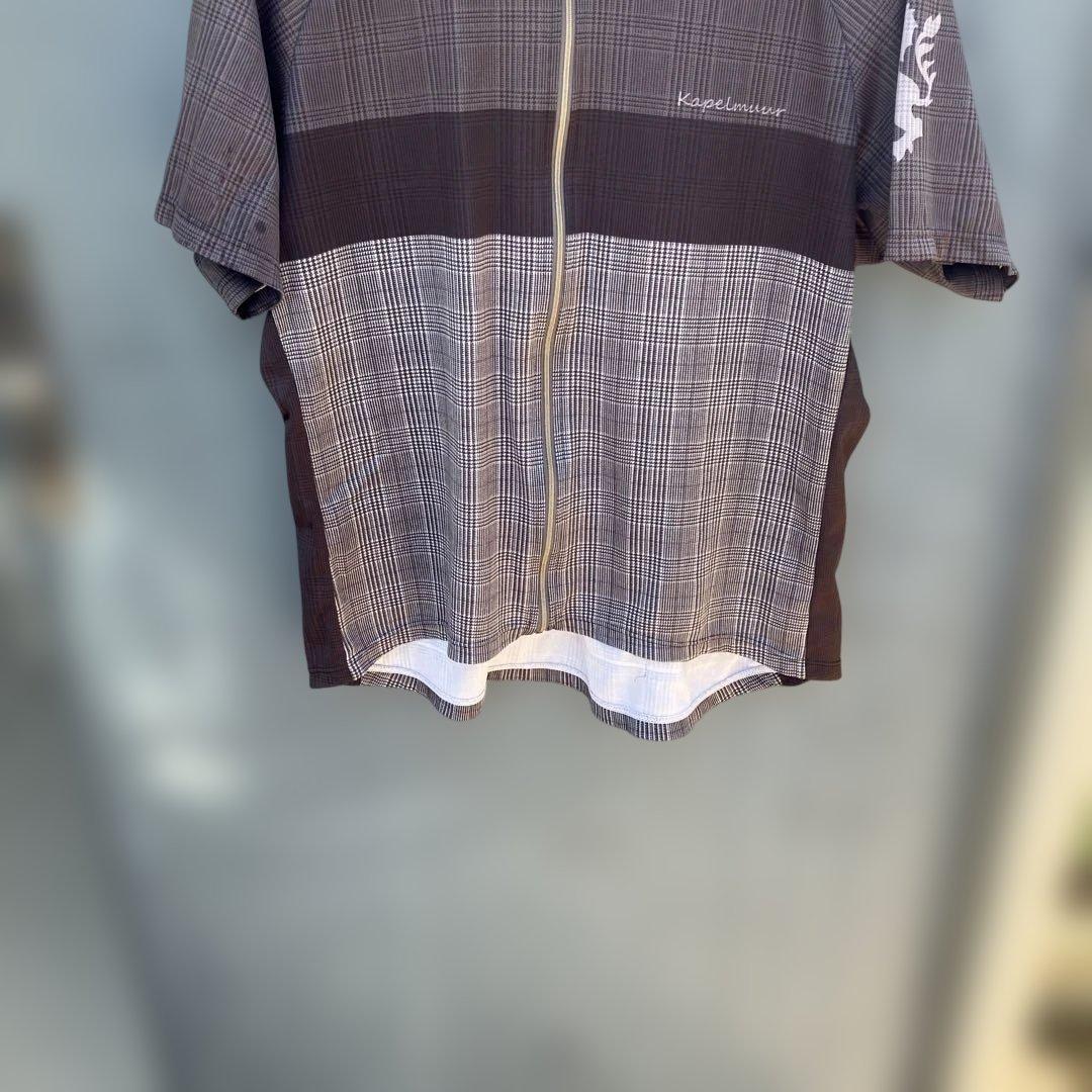 KAPELMUUR チェック柄サイクルジャージ WXL