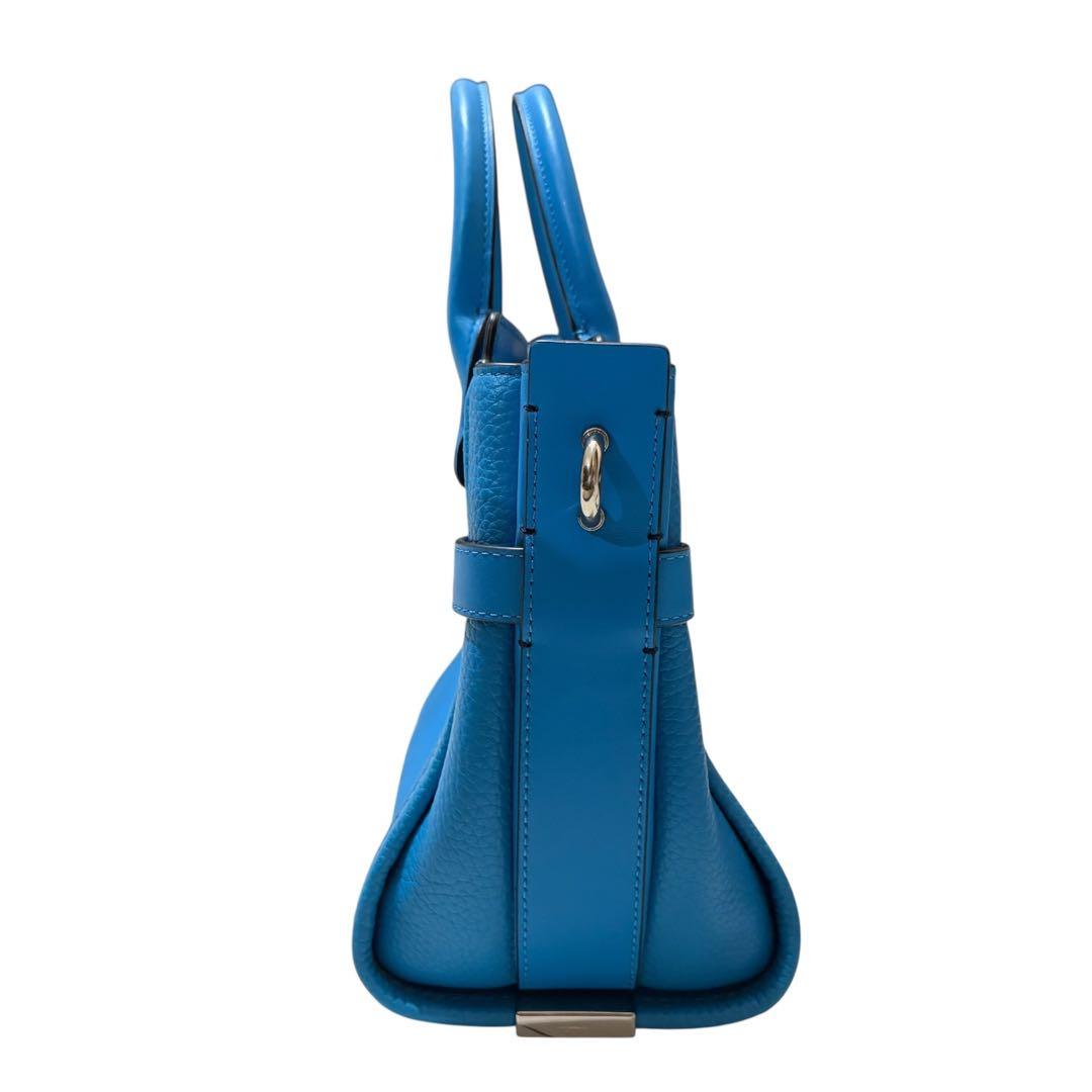 COACH スワッガー キャリーオール 2WAY ハンドバッグ ペブルレザー