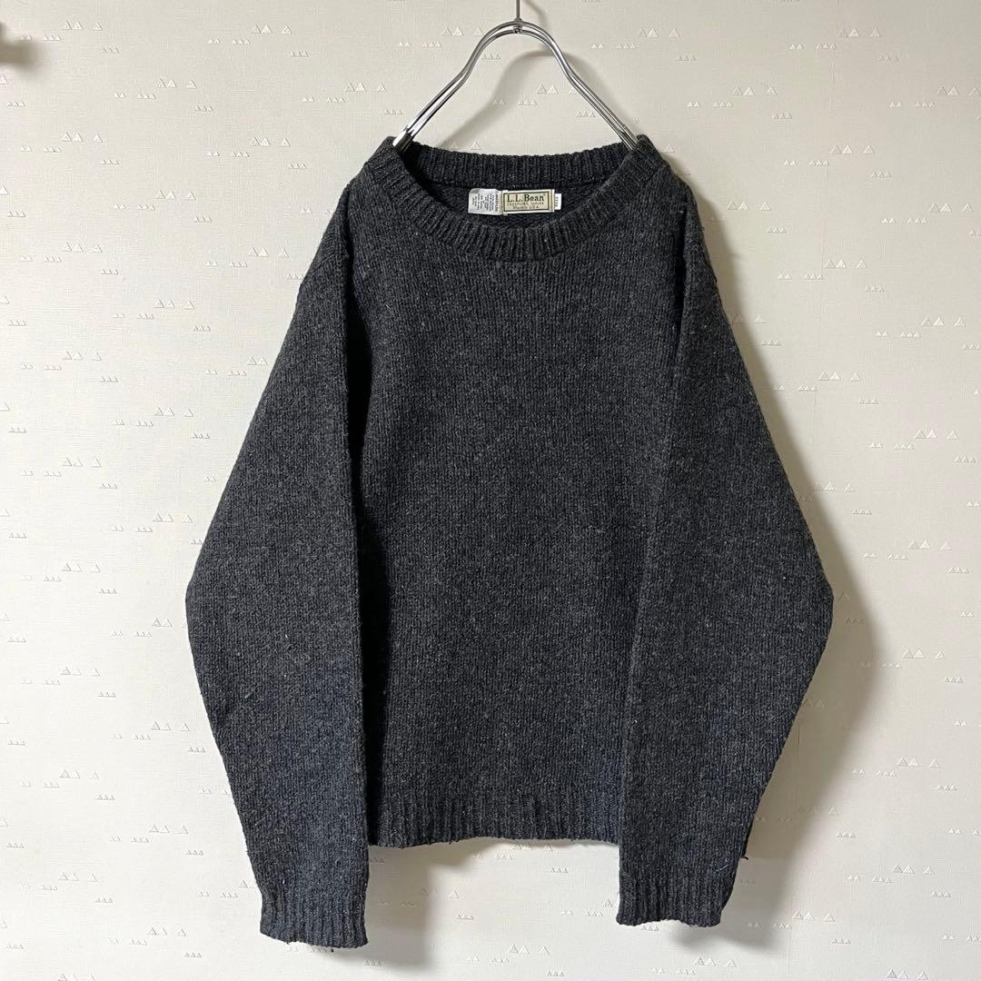 USA製 古着 80's LLBean ニット セーター