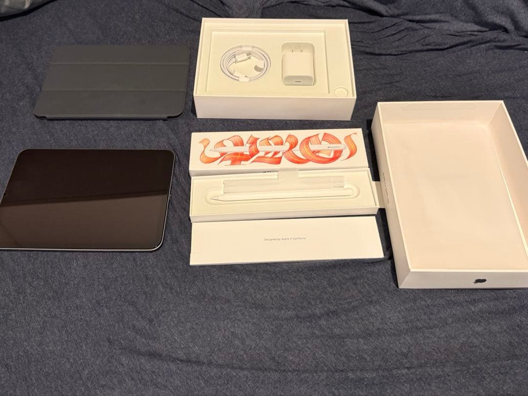 購*望様 iPad mini 第七世代 +純正カバー+純正ペンシル