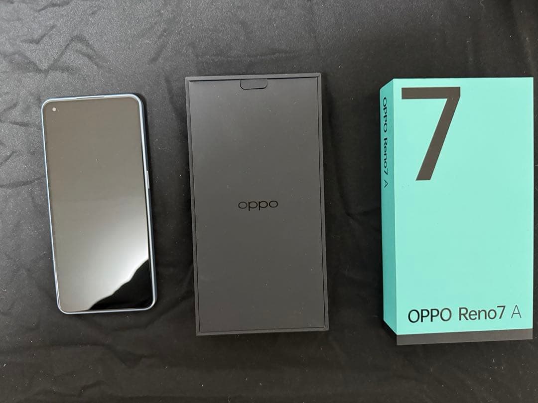 OPPO Reno 7 シルバー 本体 箱付き