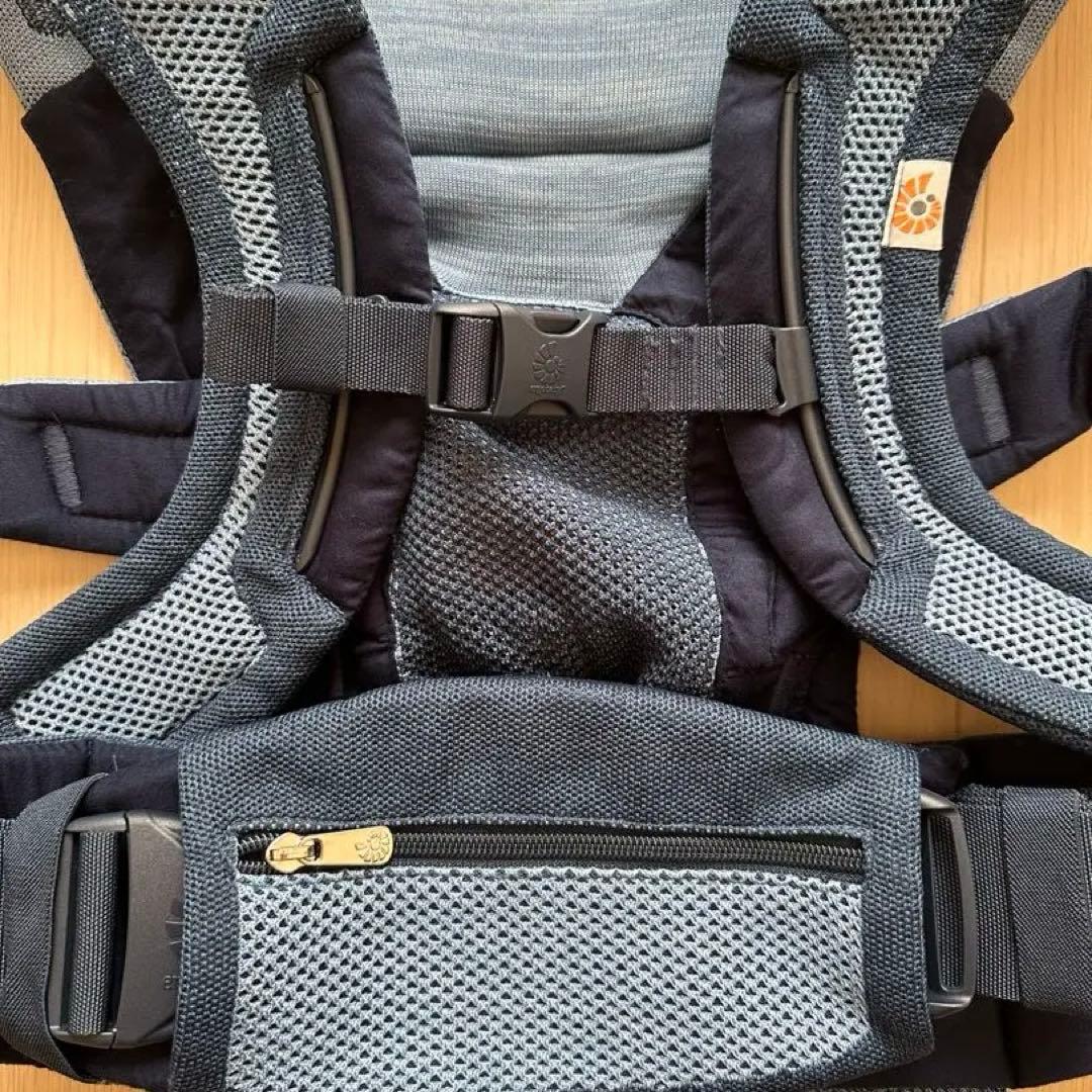 【美品】エルゴベビー　エアルーム　オーシャンブルー