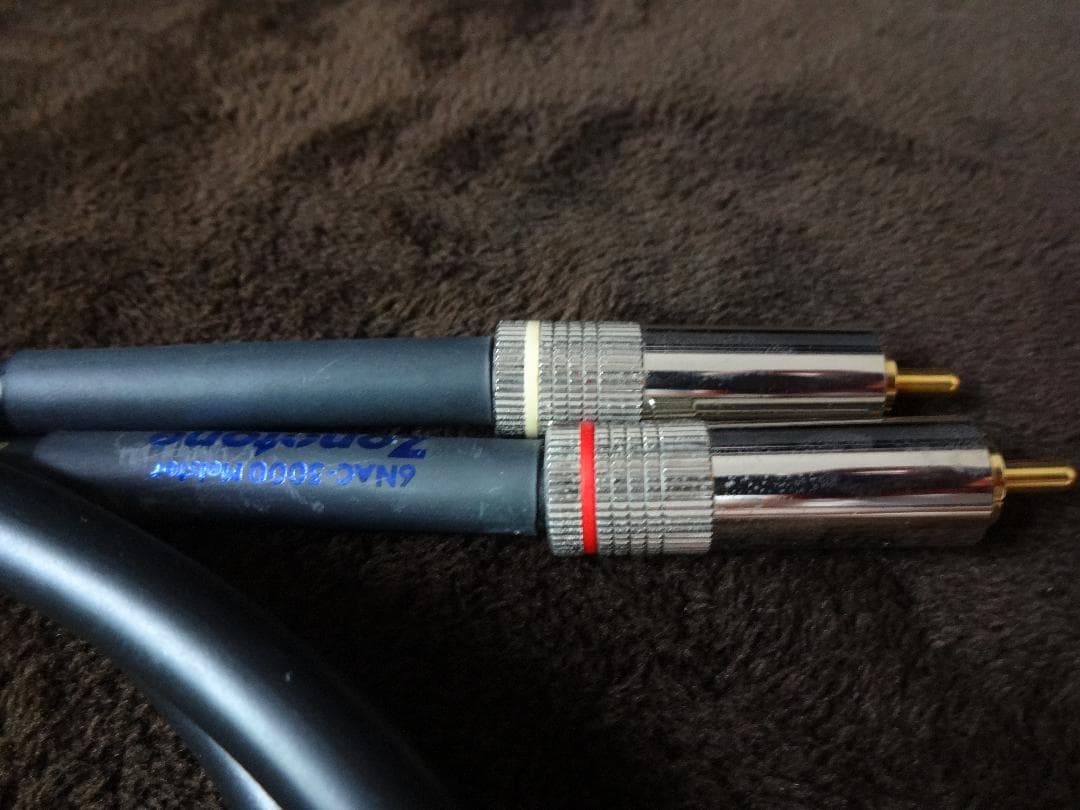 Zonotone 6NAC-3000 Meister　RCAケーブル①