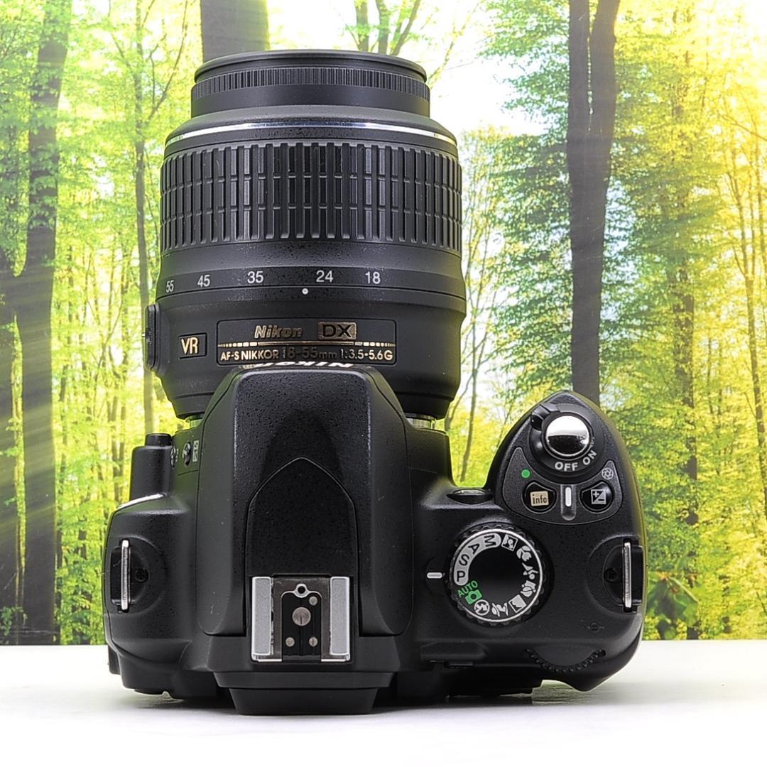 ショット数3006枚！スマホ転送セット☆ニコン D40X☆鮮やか描写のカメラ