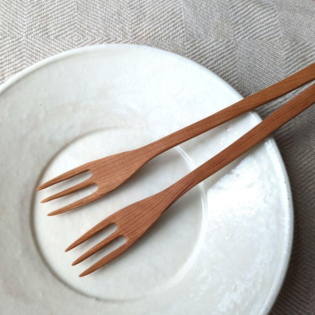 【新品•未使用】三谷龍二　パスタフォーク　2本セット　カトラリー