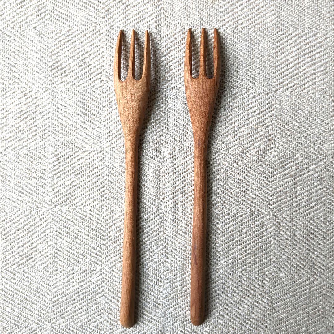 【新品•未使用】三谷龍二　パスタフォーク　2本セット　カトラリー