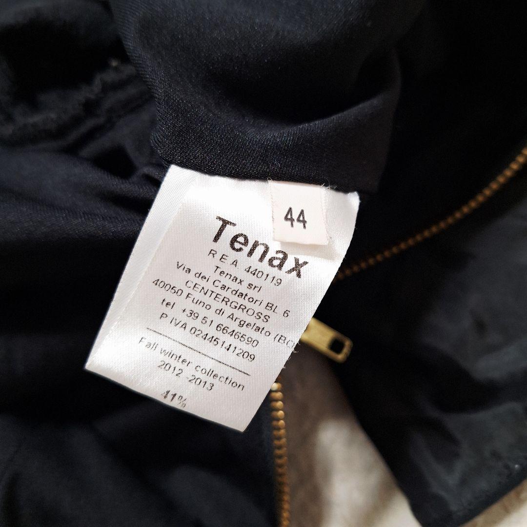 テナックス/Tenax 刺繍 ペプラム ワンピース【M】社交ダンス 切替 黒