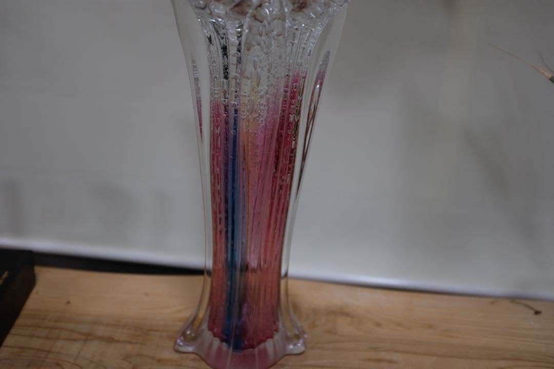 マルティグラス　フラワーシェイプ ガラス花瓶