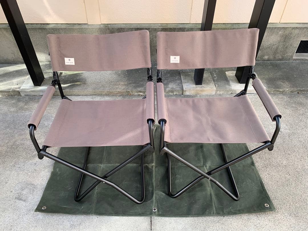 スノーピーク  Peak FDチェアワイド グレー 2脚セット