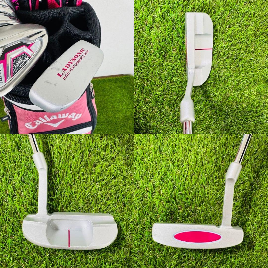 【初心者女性向け】Callaway LADYSONIC ゴルフクラブセット