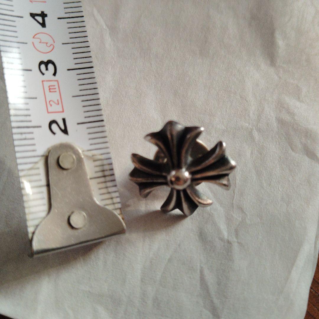 シルバー925 フローラルクロス　ピンバッジ　ジャンク品