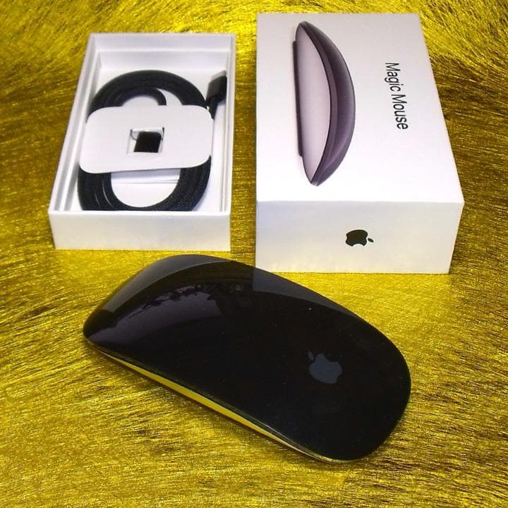 Magic Mouse(USB-C) A3204-black最新マジックマウス黒
