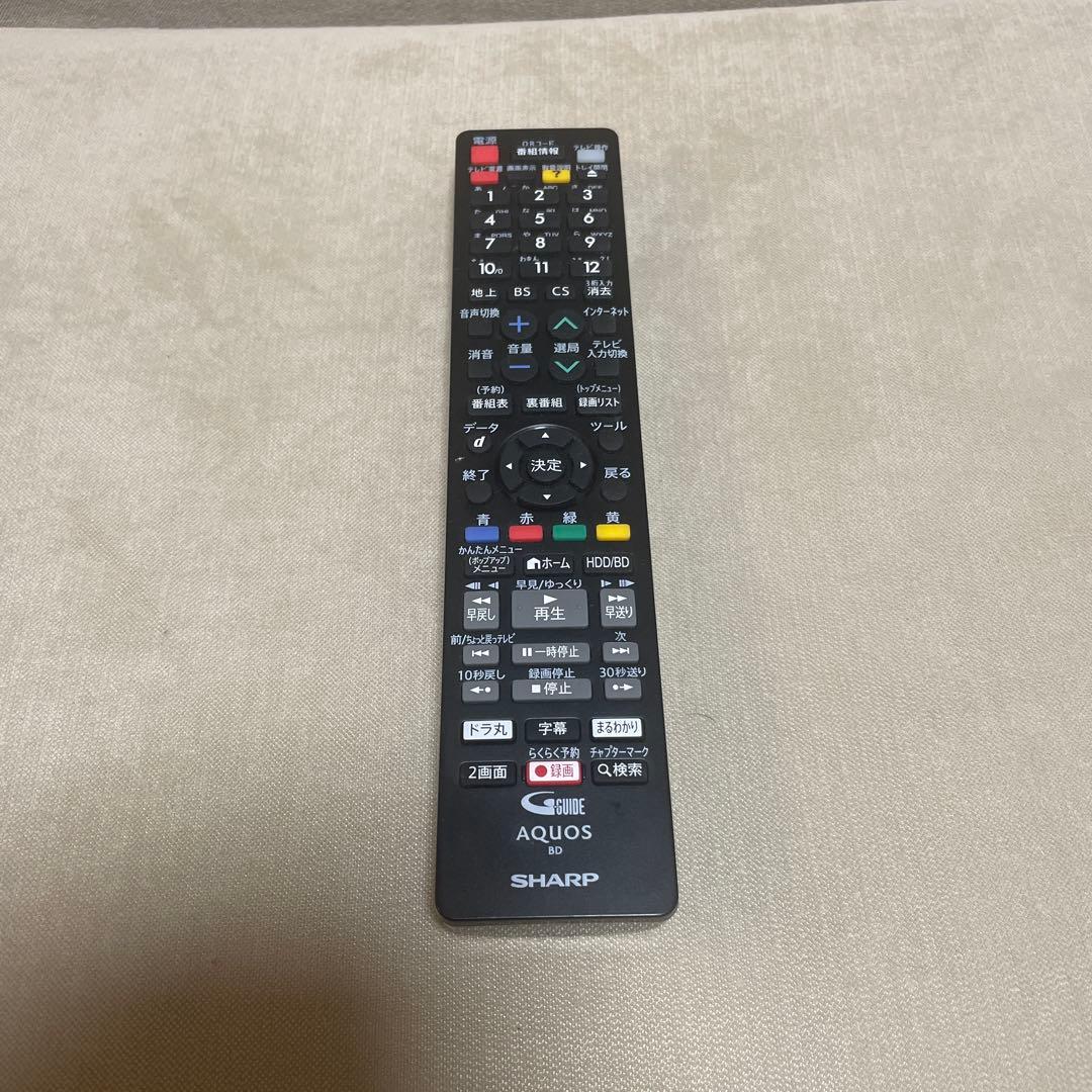 SHARP BD-W750 ブルーレイレコーダー 2016年製