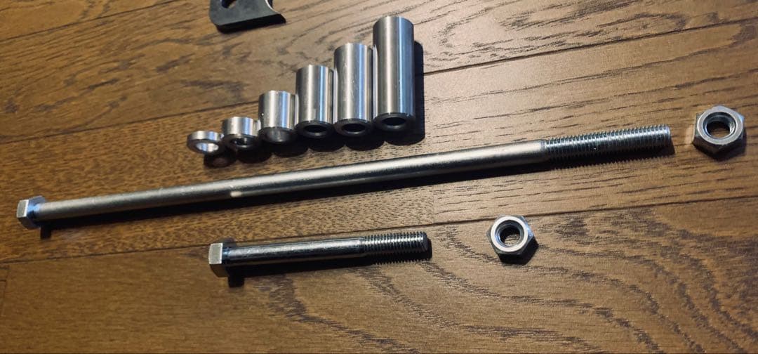 ズーマー　直吊りカスタムセット　ロンホイ　太足化　フレームカスタム