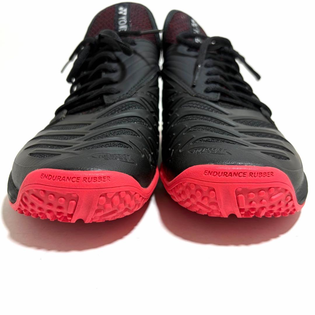 極美品☆YONEX フュージョンレブ3 テニスシューズ ブラック 27cm