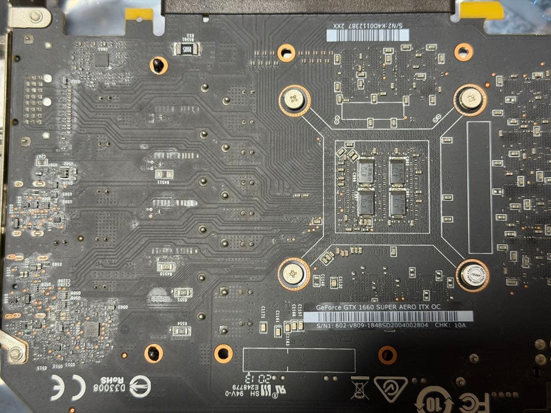 NVIDIA GTX1660SUPER【MSI AERO グラフィックボード 】