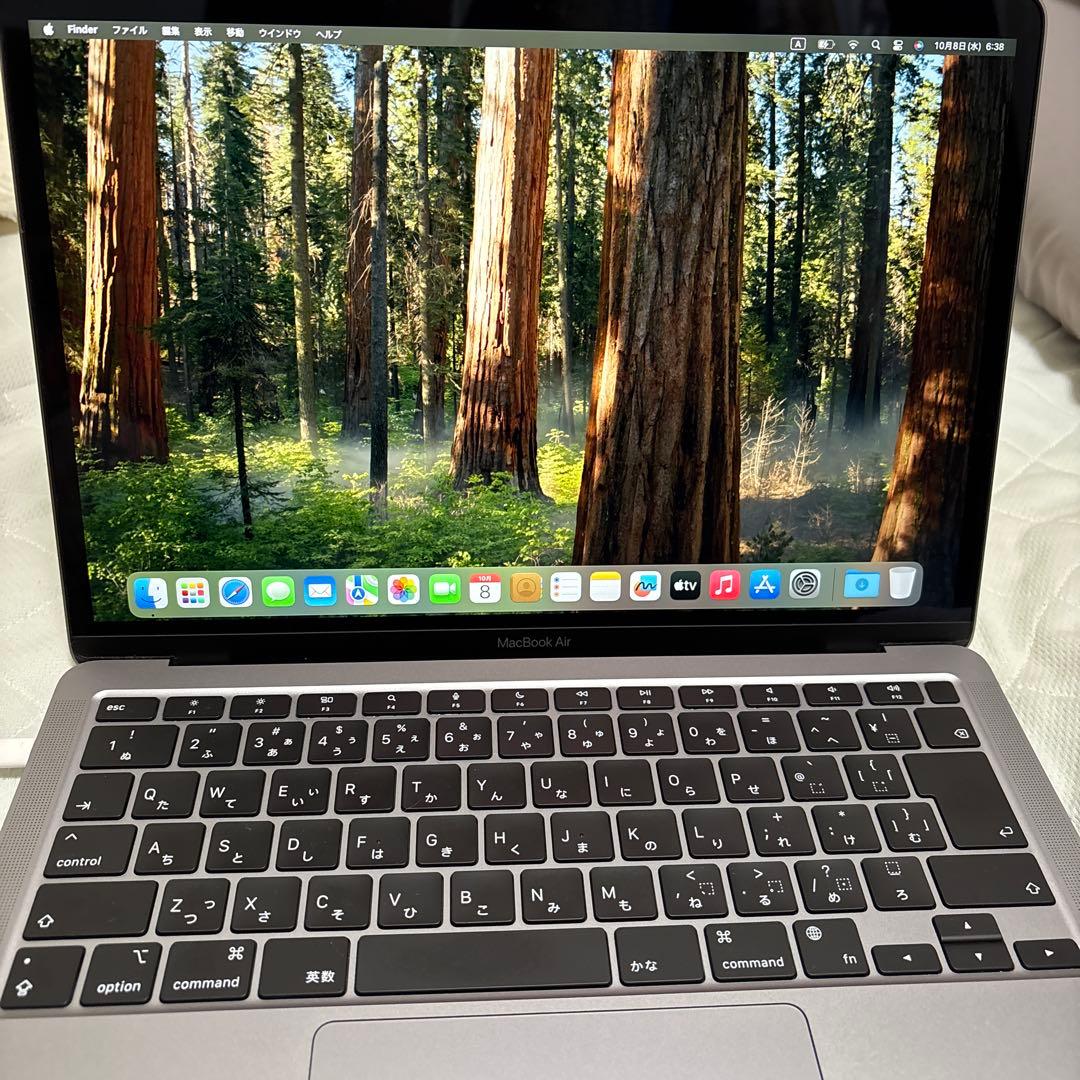 【美品】Apple MacBook Air M1 13インチ 8GB 256GB