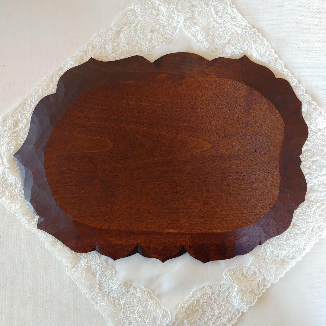 茶道具 菓子盆 菓子皿 作家もの 木製トレー 漆器 木工 中国茶 茶道 華道