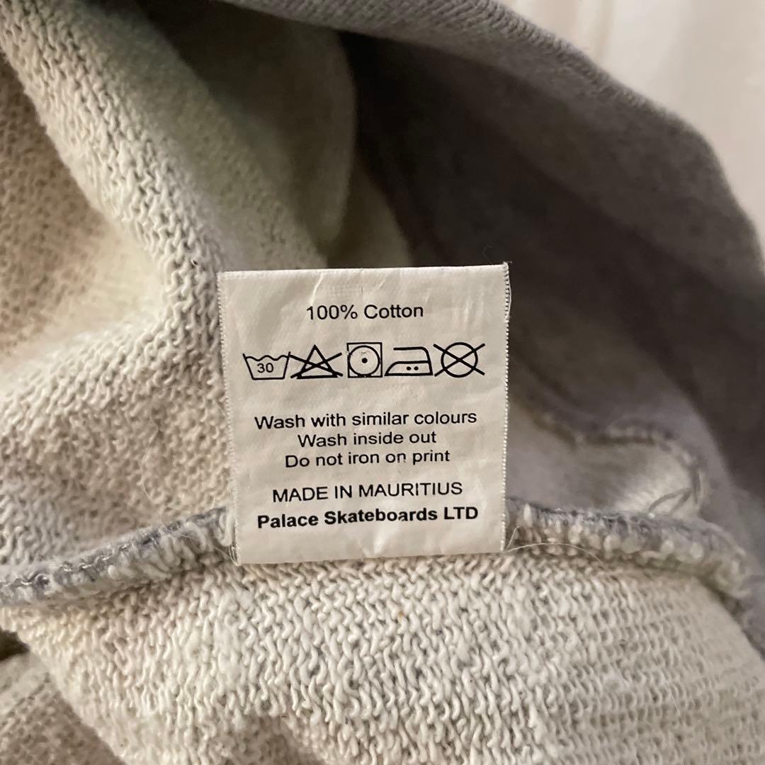 PALACE グレー スウェット