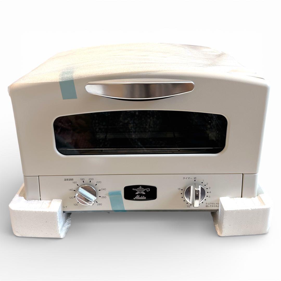 【新品】Aladdin トースト4枚焼き トースター AET-G13N(W)