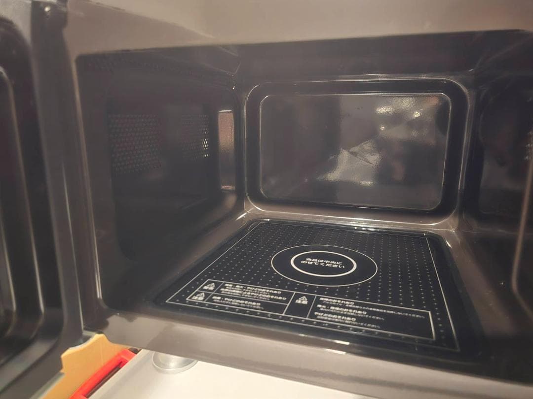 【美品・2023年製】LADONNA Toffy 電子レンジ ペールアクア