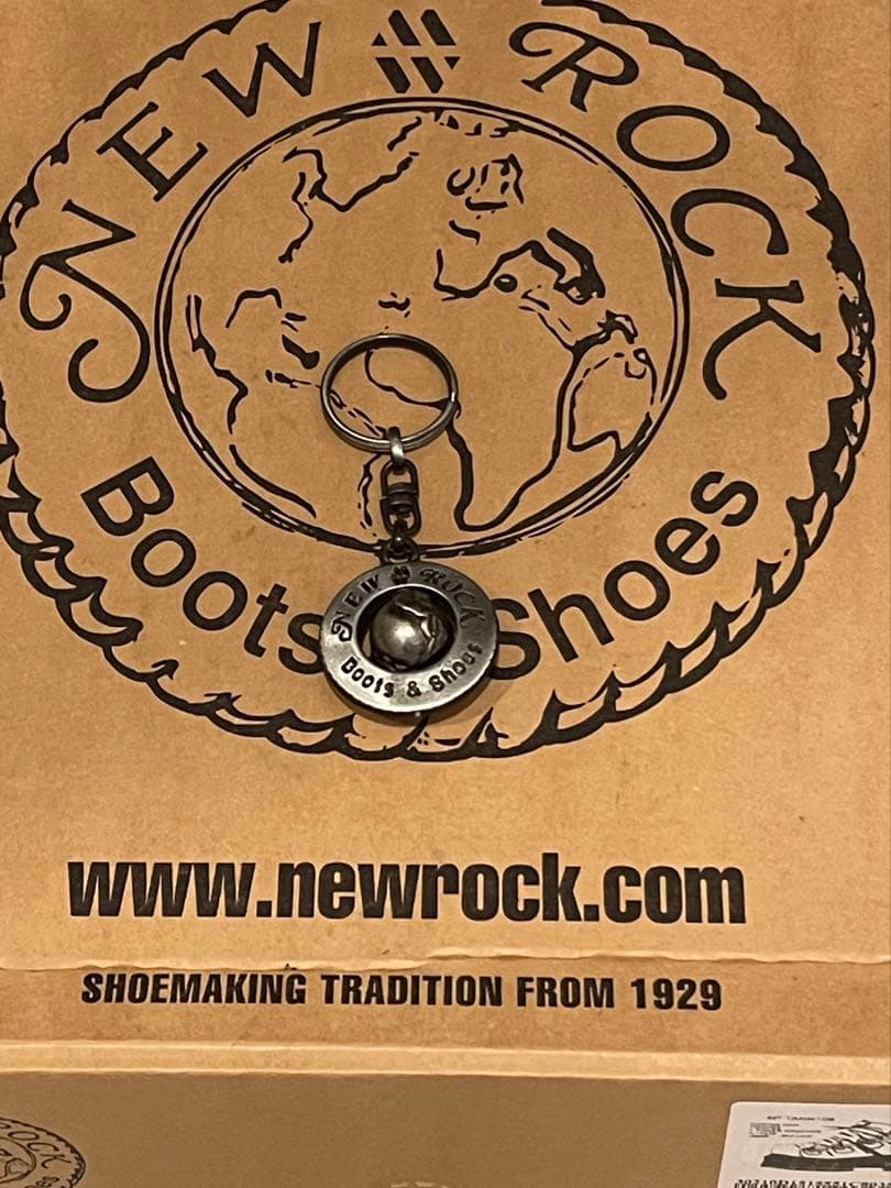 NEW ROCK M-TANK106-C2 /クギ/厚底スニーカー/本革